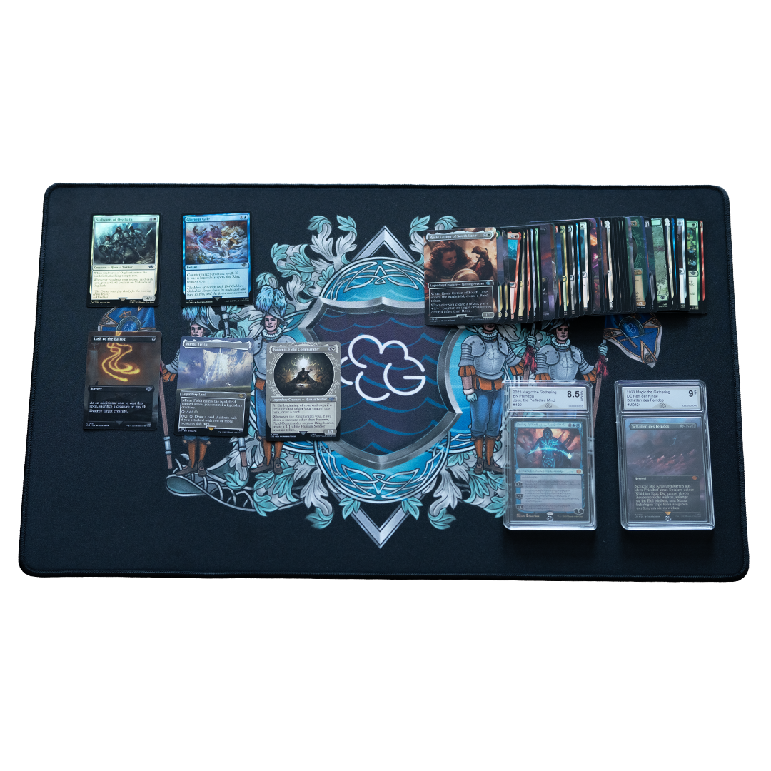 Playmat for trading cards
